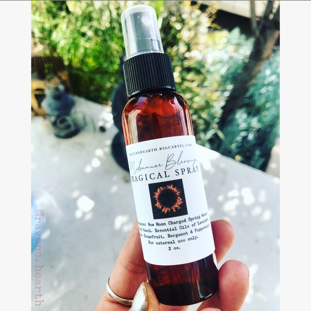 🌞 MIDSUMMER BLESSINGS Magical Aromatherapy Spray